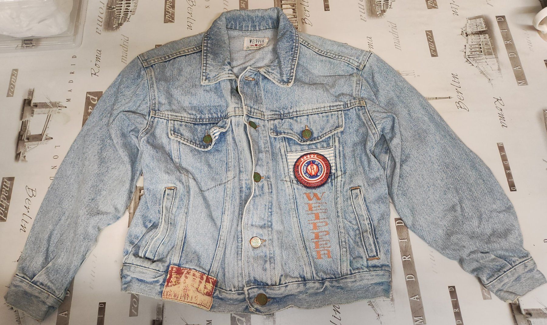 Giacche & Cappotti: Weipper Jeans Jacke Grösse 146 – Usato da Schlatt TG venduto da Andis3