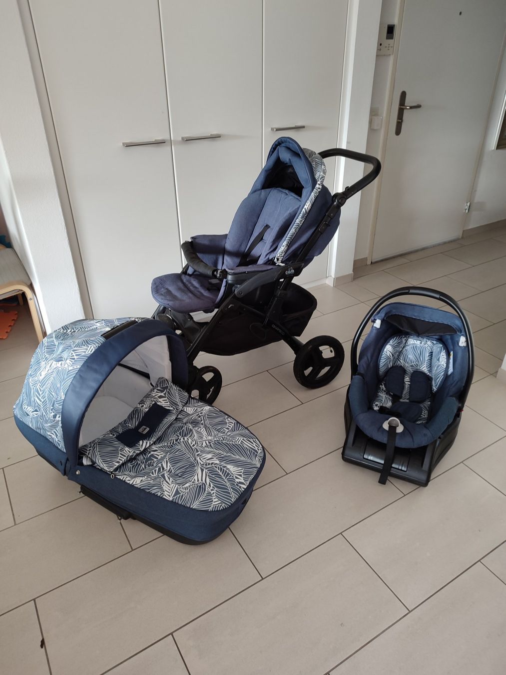 Carrozzine: CAM Kinderwagen-Set, 3-teilig – Usato da Schaffhausen venduto da AntonioRL