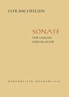 H. FR. Micheelsen: Sonate für Violine und Klavier