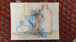 Stillleben Aquarell A4 Ruth Rietmann