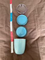 Mepal Thermo Becher, 2 Fächer 500 ml, 6-teilig, türkis