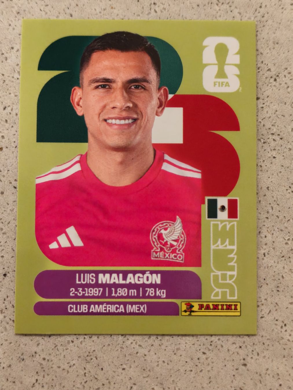 Panini Carte collezionabili: Panini Sticker WM 2026: Luis Malagon MEX 2 – Nuovo (secondo la descrizione) da Zofingen venduto da Mak2