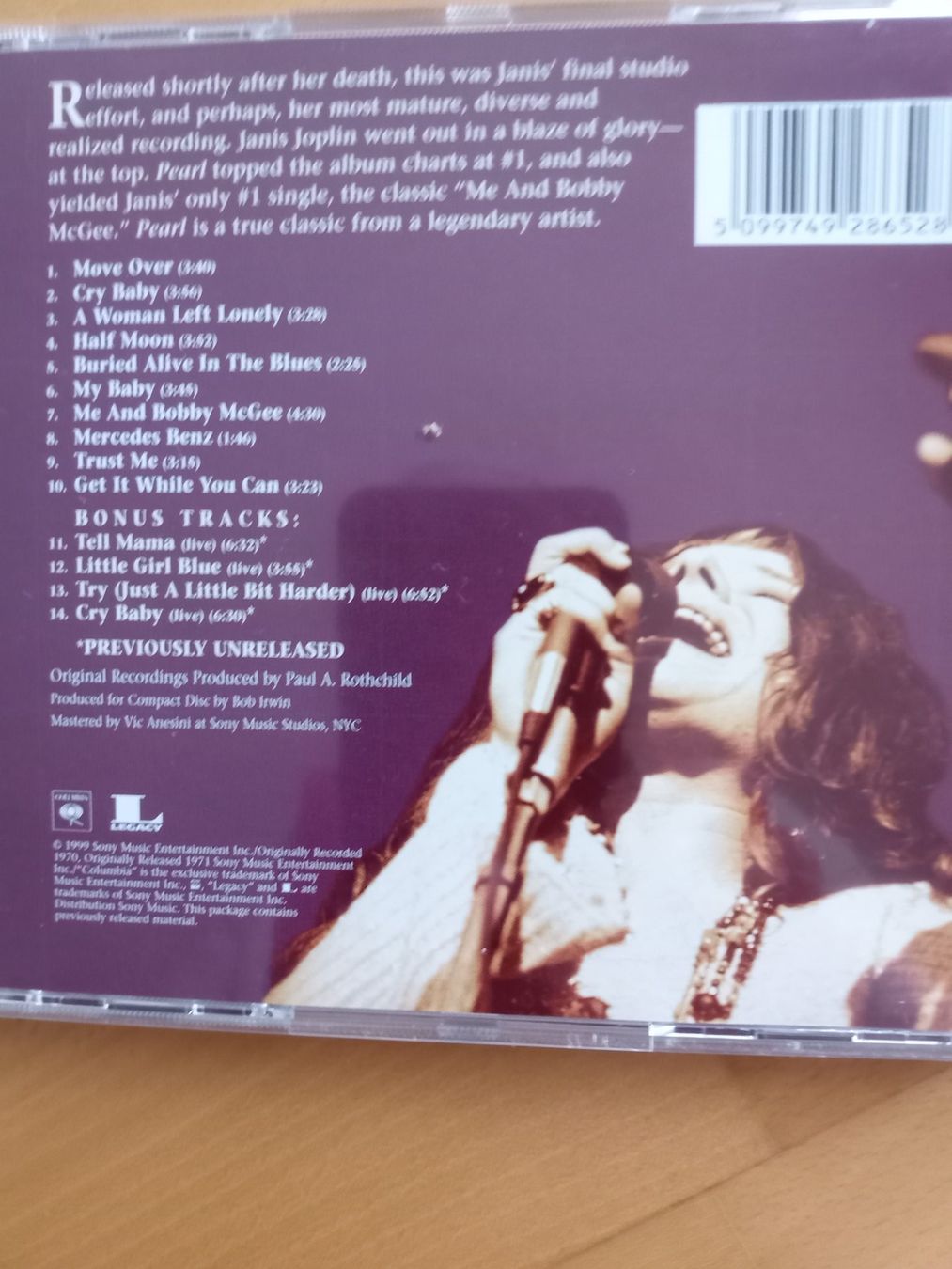 CDs: Janis Joplin "Pearl" – D'occasion à Biel/Bienne par Ganesh12 1