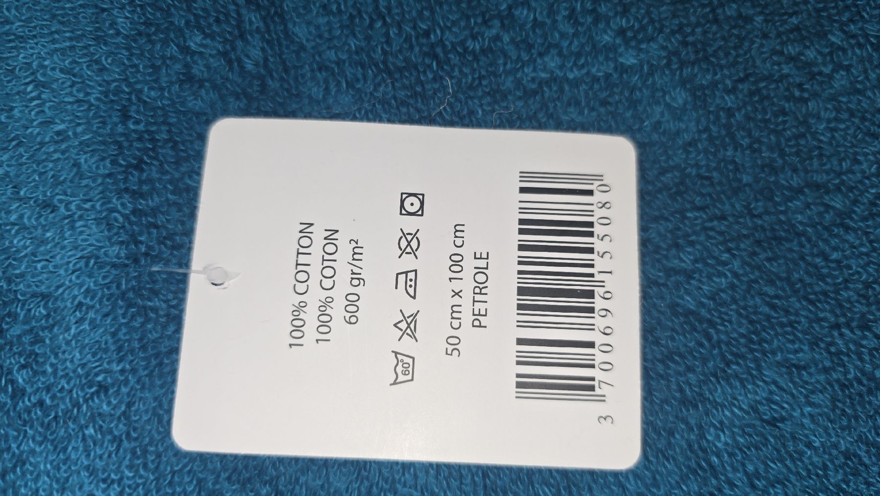 Teli da bagno: 3 Serviettes 100% coton 50x100cm 600gm/2 – Nuovo e nell'imballaggio originale da Estavayer-Le-Lac venduto da zazadavidson 4