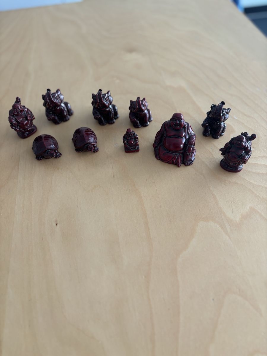 Statuette: 10 asiatische Figuren – Usato da Niederwangen b. Bern venduto da muidop 3