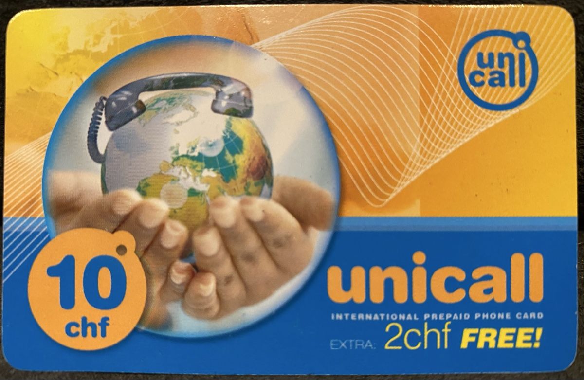 Schede telefoniche: Carte dos 1 – Usato da Lausanne venduto da babacard10