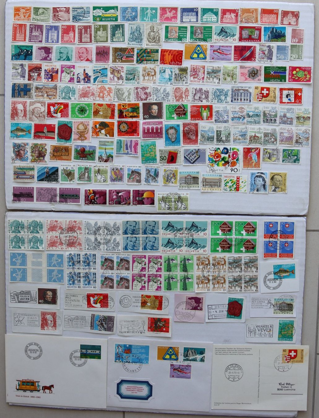 Tutti i francobolli: Briefmarken CH altere bis 1990 – Usato da Oberentfelden venduto da lakipul