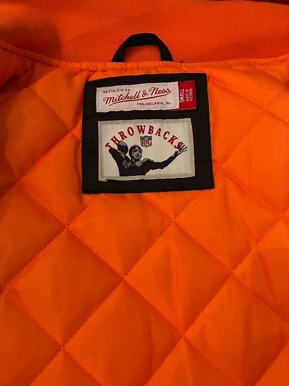Jacken: Mitchell & Ness College Jacke / Bomberjacke – Neu (gemäss Beschreibung) aus Zürich von 36b_fx96 4