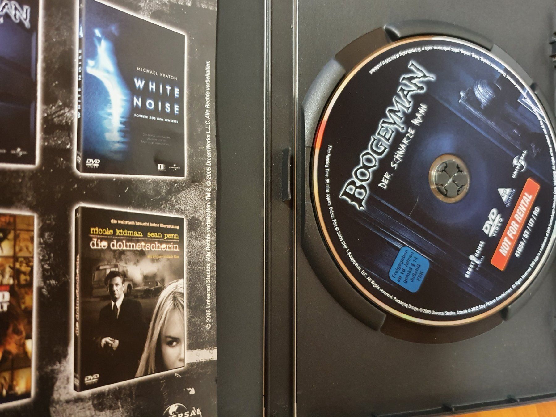 Tutti i DVDs: Boogeyman - Der schwarze Mann – Usato da Oberdorf BL venduto da BaldenEagle 2