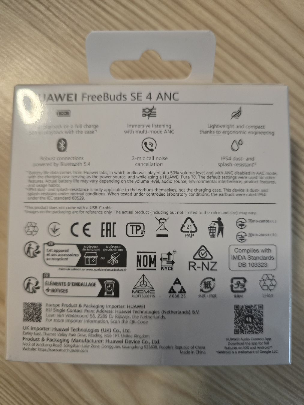 Huawei Cuffie: Huawei FreeBuds SE 4 ANC – Nuovo e nell'imballaggio originale da Mellingen venduto da Rognot 1