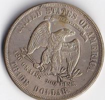 1 $ US (Trade Dollar) 1879 Argent