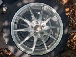 3 !!!!Alufelgen mit Sommerreifen 17 Zoll 5x112 guter Zustand
