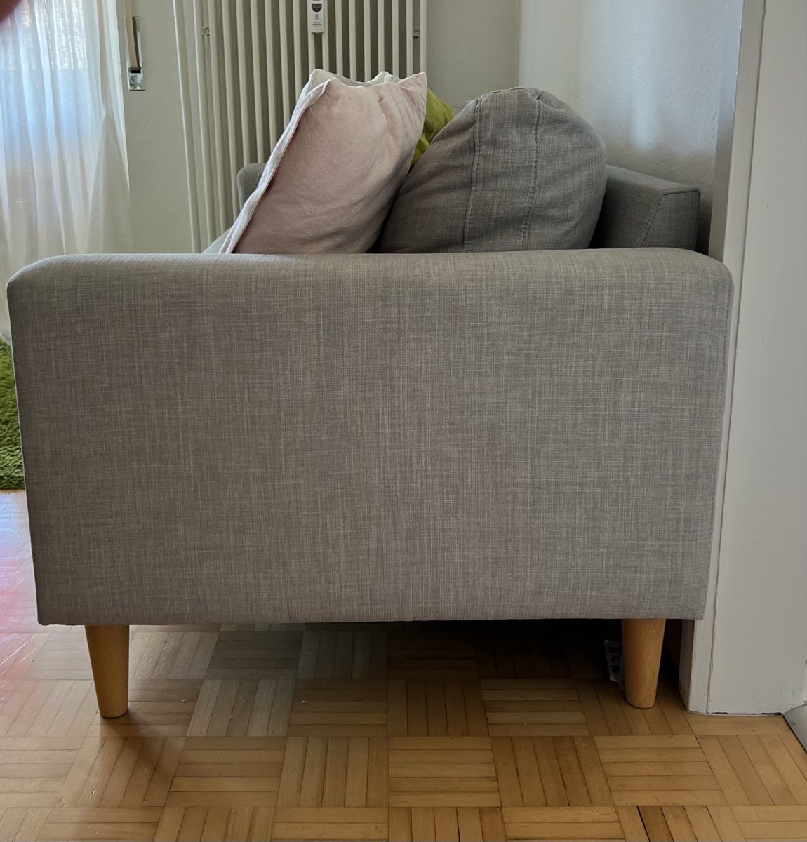Sofas: Graues Sofa, 3-Sitzer, gut erhalten – Gebraucht aus Zürich von haa_qpd2 2