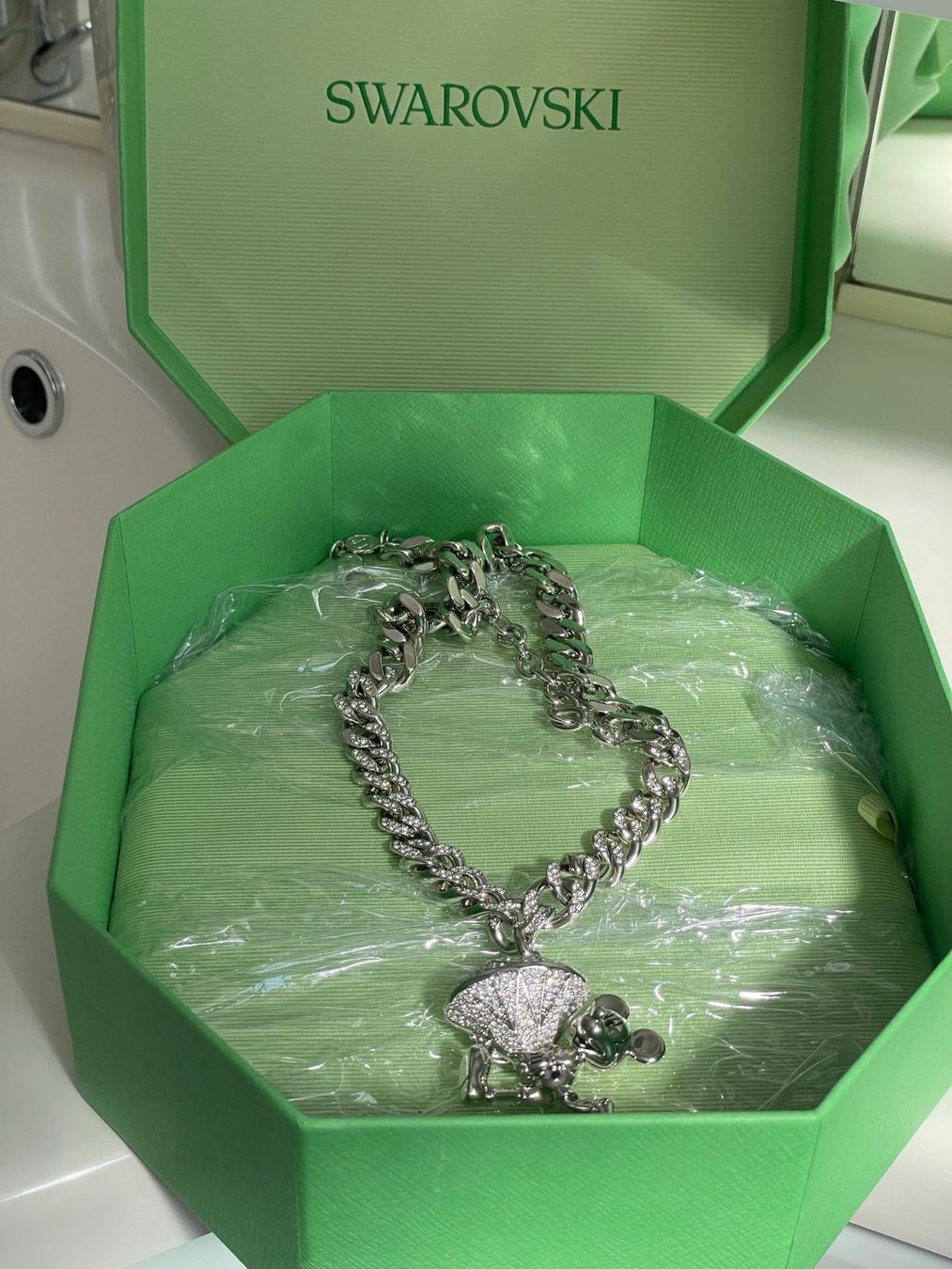 Swarovski Catenine: Swarowski Collier – Nuovo e nell'imballaggio originale da Trimbach venduto da chaeber55 2