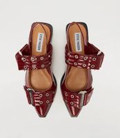 Steve Madden Sling-Ballerina Red