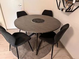 Dining Table with 4 Chairs