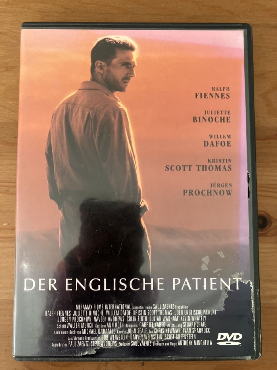 Tutti i DVDs: Der englische Patient DVD – Usato da Glarus venduto da Jhuber78