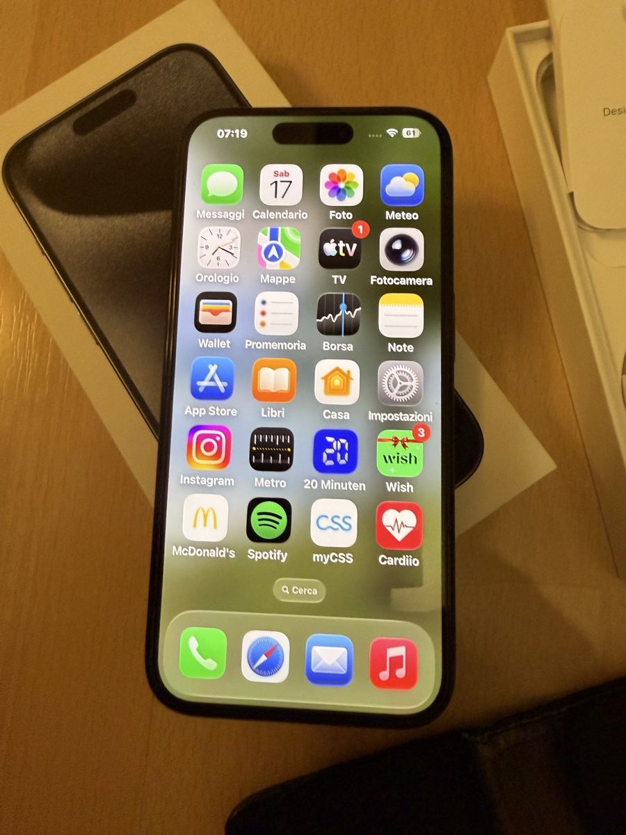 Apple Telefoni cellulari / Smartphones: Apple iPhone 15 Pro 256gb Blue – Usato da Uznach venduto da enrico06 2