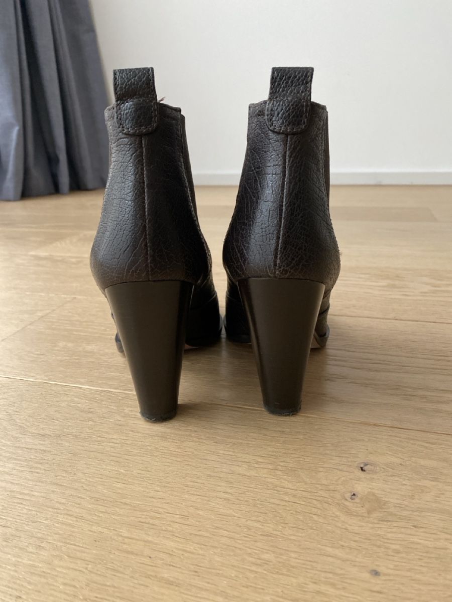 Navyboot Scarpe da donna: Navyboot Leather Ankle Boots EU 39 Brown – Nuovo (secondo la descrizione) da Vesenaz venduto da nat_mq8l 4