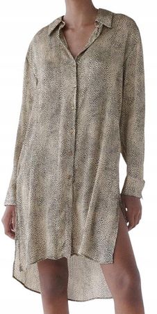 Hemdblusenkleid Damen Zara gr. S-M
