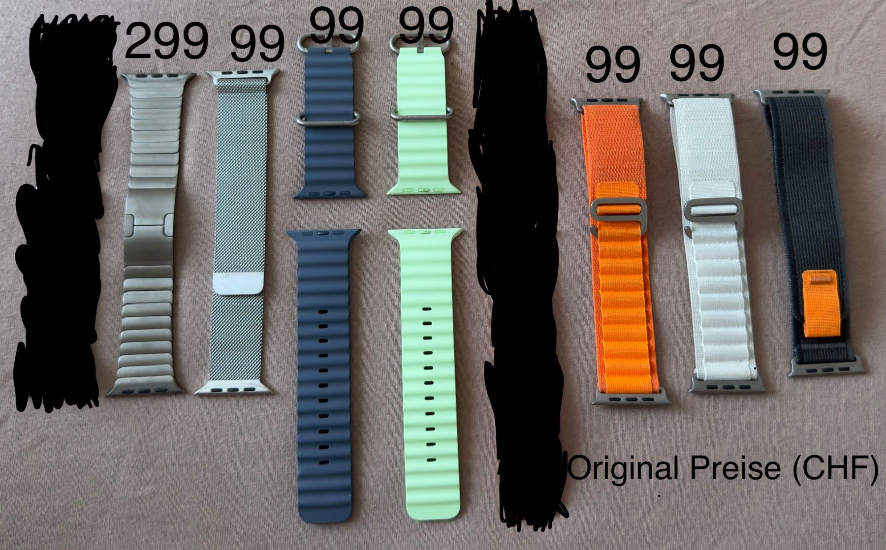 Apple Bracciali & Braccialetti: Original Apple Watch Armbänder von Apple – Usato da Emmenbrücke venduto da gazija_8