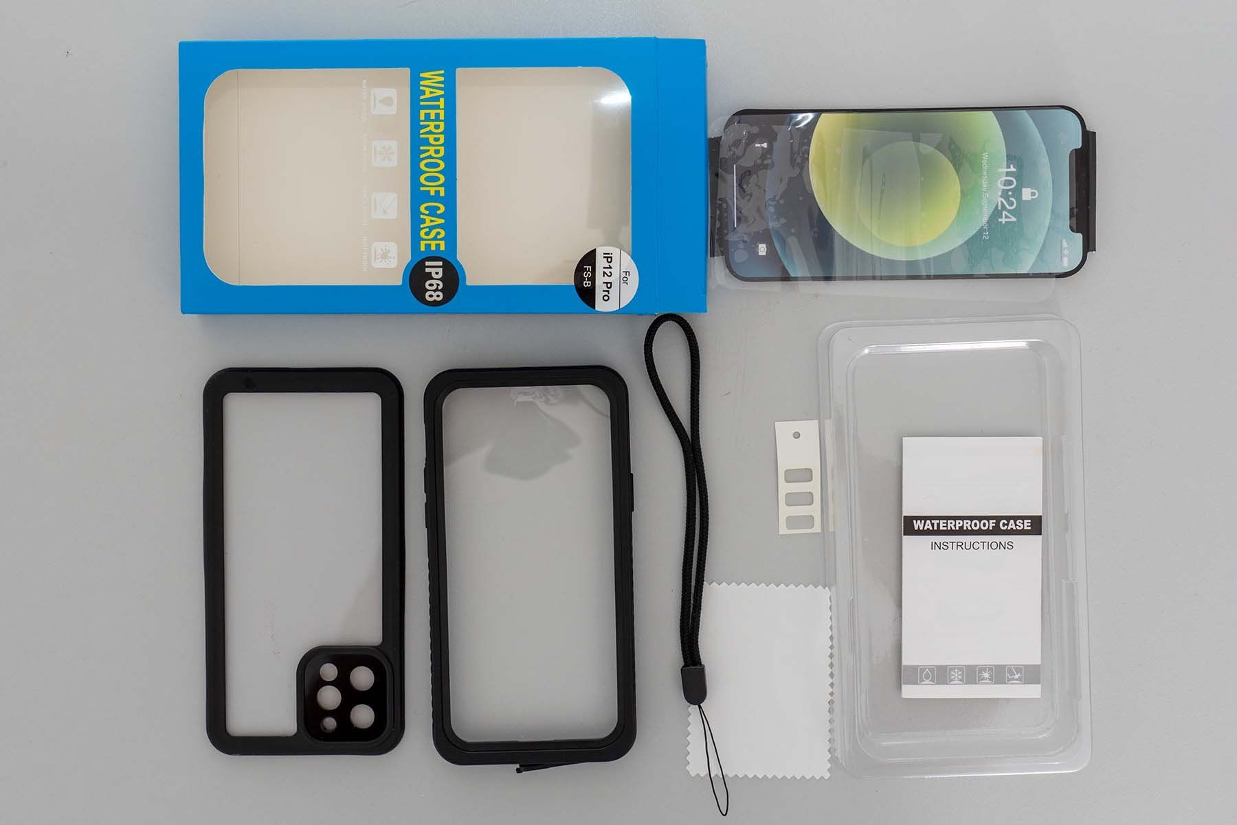 Cover & Protezioni schermo: iPhone 12 Pro Waterproof Case Schutzhülle wasserdicht – Nuovo e nell'imballaggio originale da Basel venduto da phil4001 1