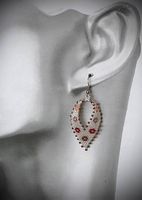 Ohrringen Blume (Handmade) O_1573
