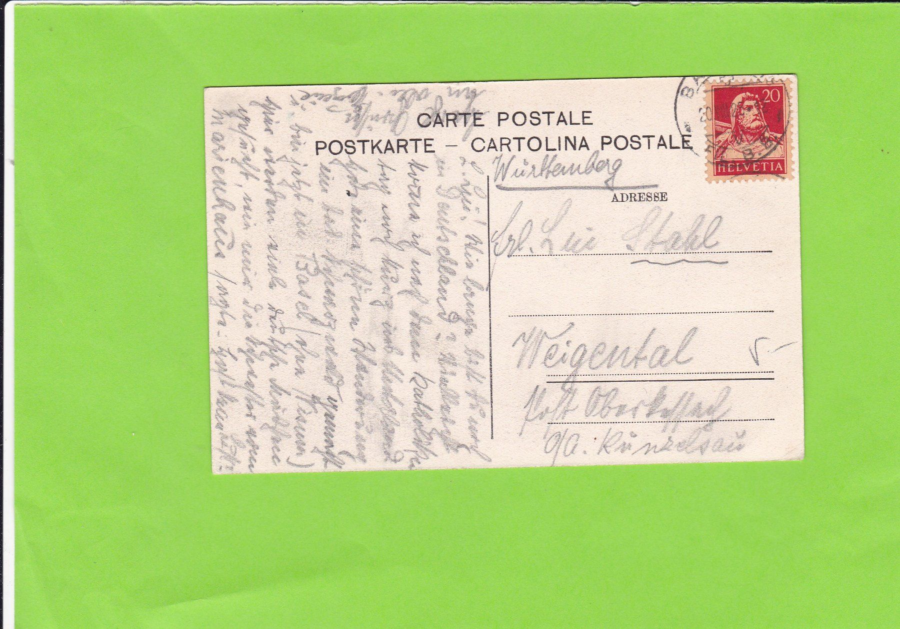 Cartoline postali: Basel-Partie am Rhein – Usato da St. Peterzell venduto da neckertal 1