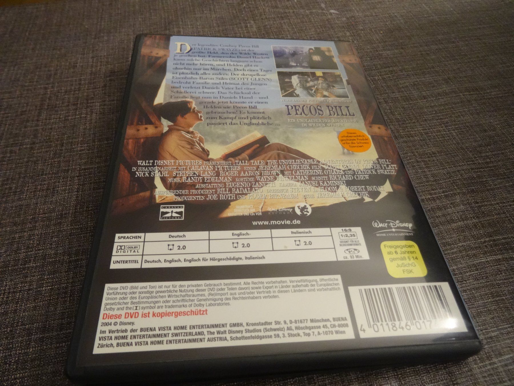 Tutti i DVDs: DVD Pecos Bill     ab 6Fr. – Usato da Olten venduto da Disc-Verkauf 2