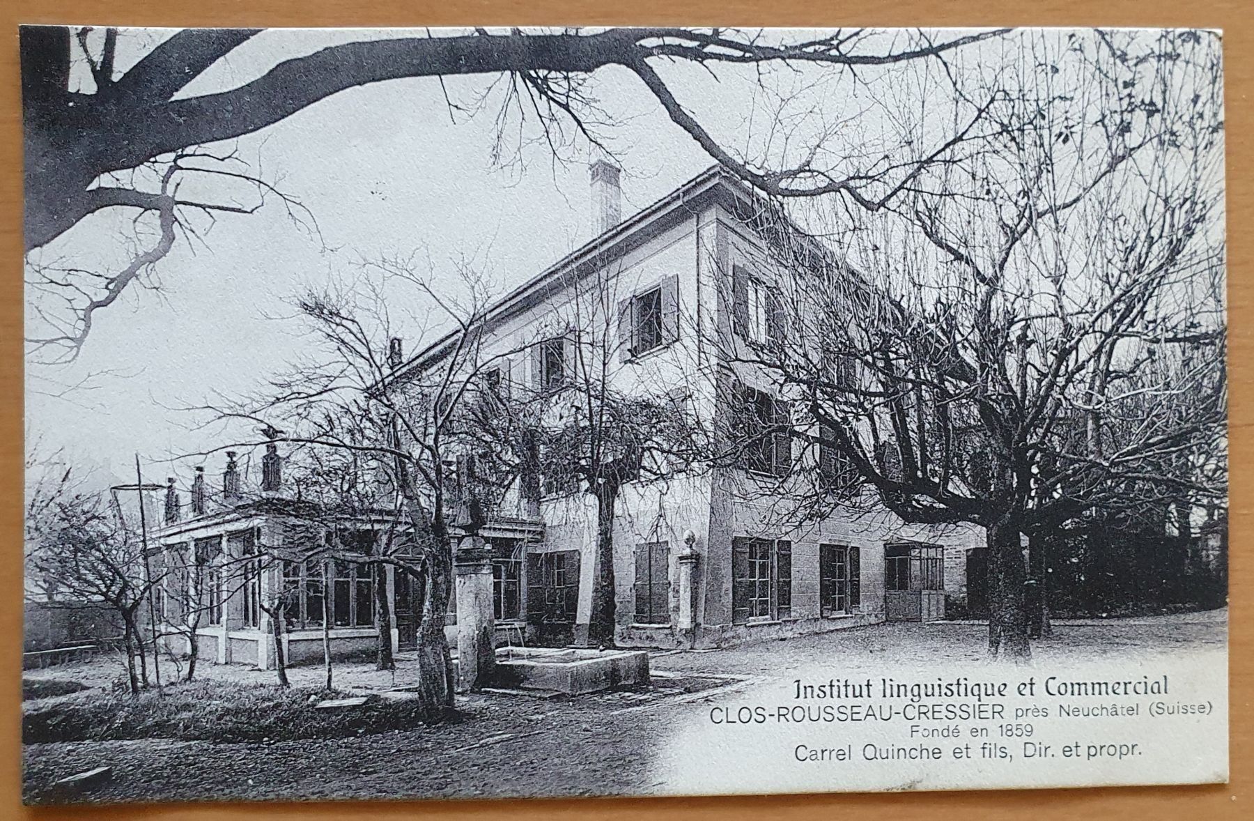 Cartoline postali: Clos - Rousseau - Cressier 1918 – Usato da Kreuzlingen venduto da Rschweiz1