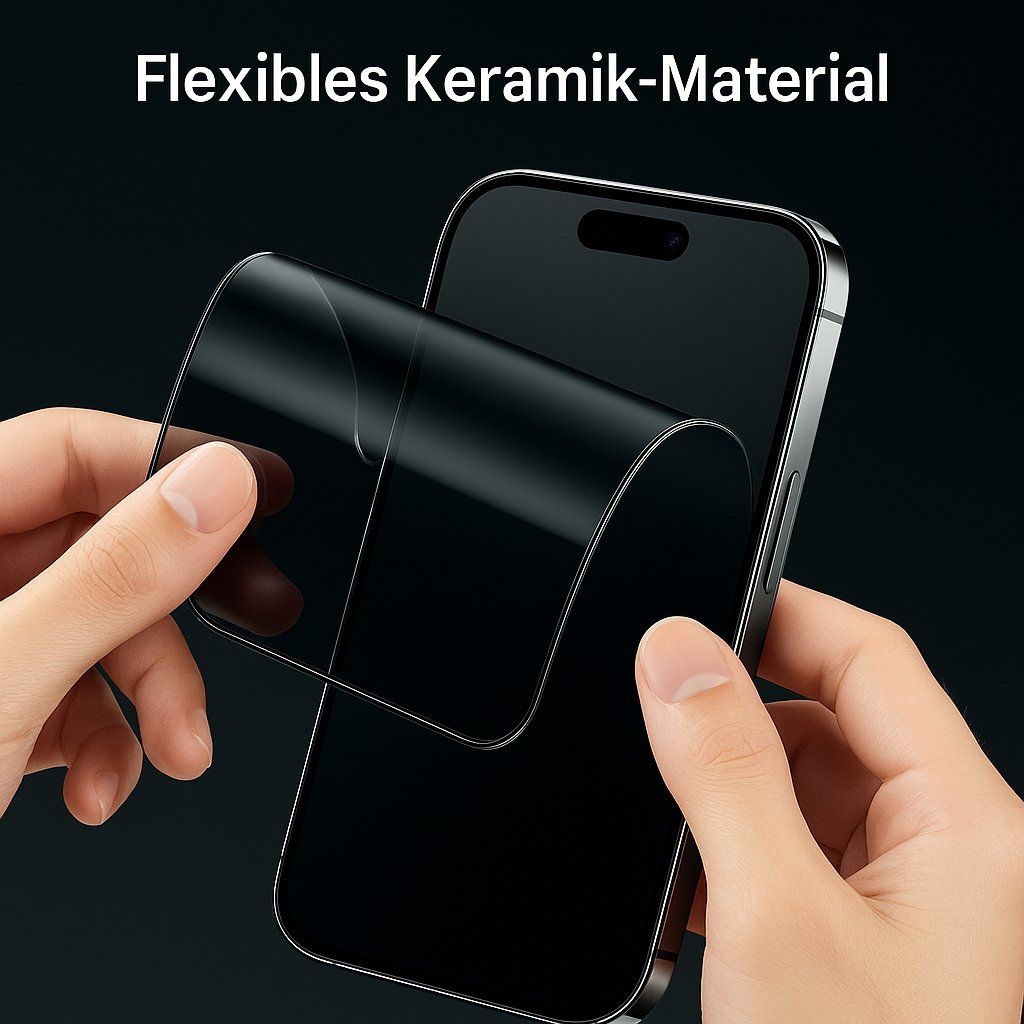 Cover & Protezioni schermo: iPhone 15 Keramik Privacy Schutzfolie – Nuovo e nell'imballaggio originale da Suhr venduto da SchnapperCH 7