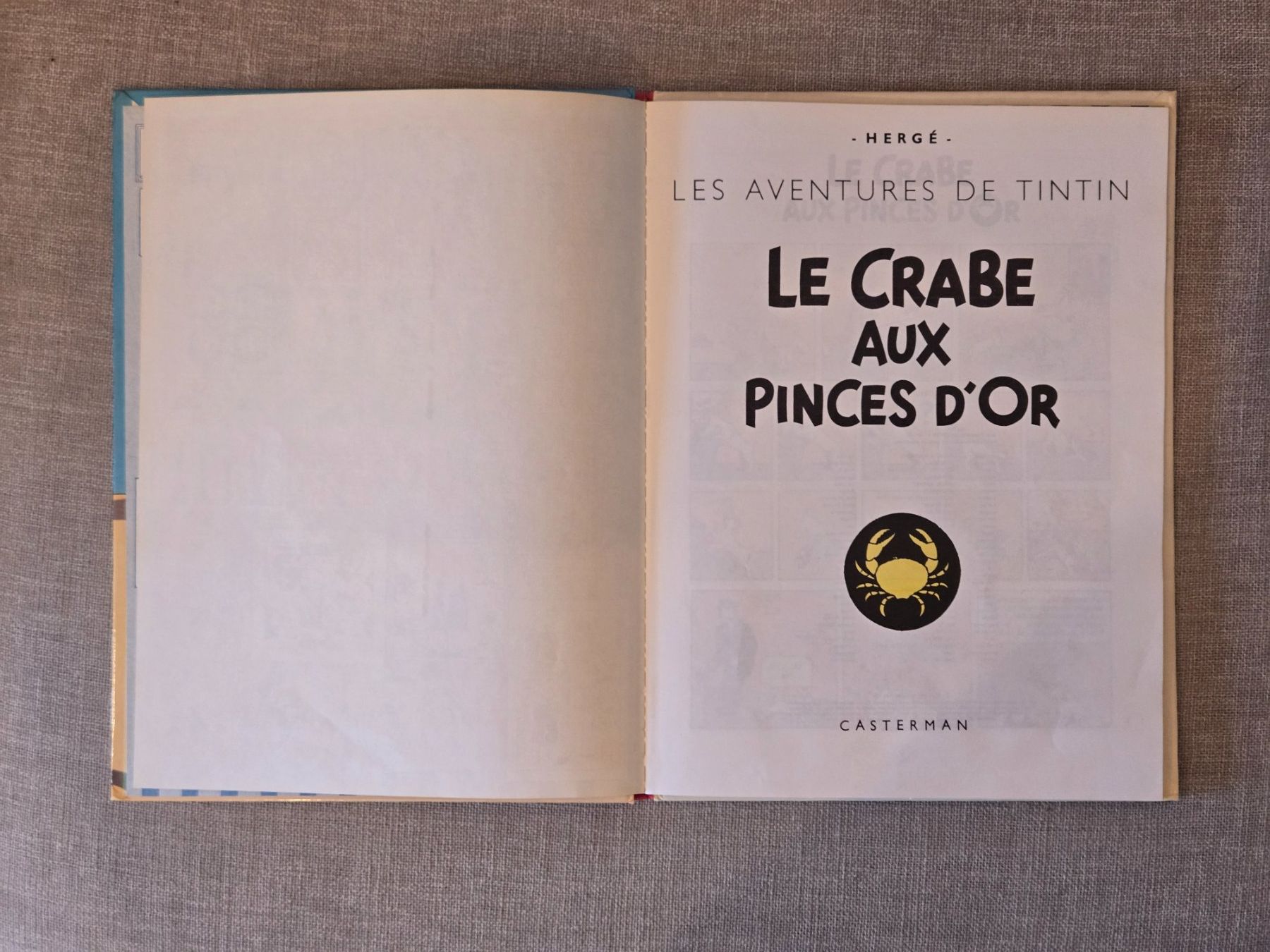 Fumetti: Tintin - Le crabe aux pinces d'or – Usato da Crémines venduto da Blakedrake 4