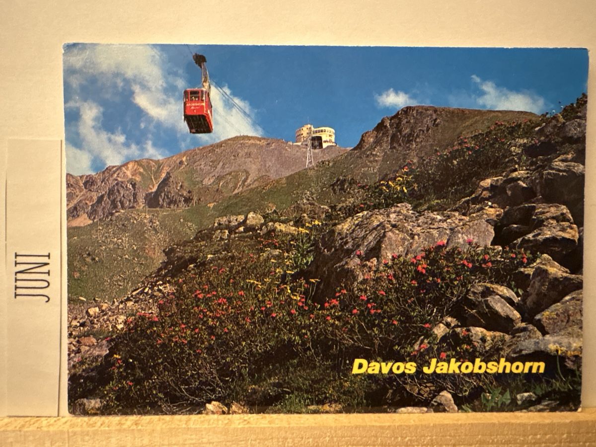 Cartoline postali: AK von Davos Jakobshorn – Usato da Rümlang venduto da Kartenpost1