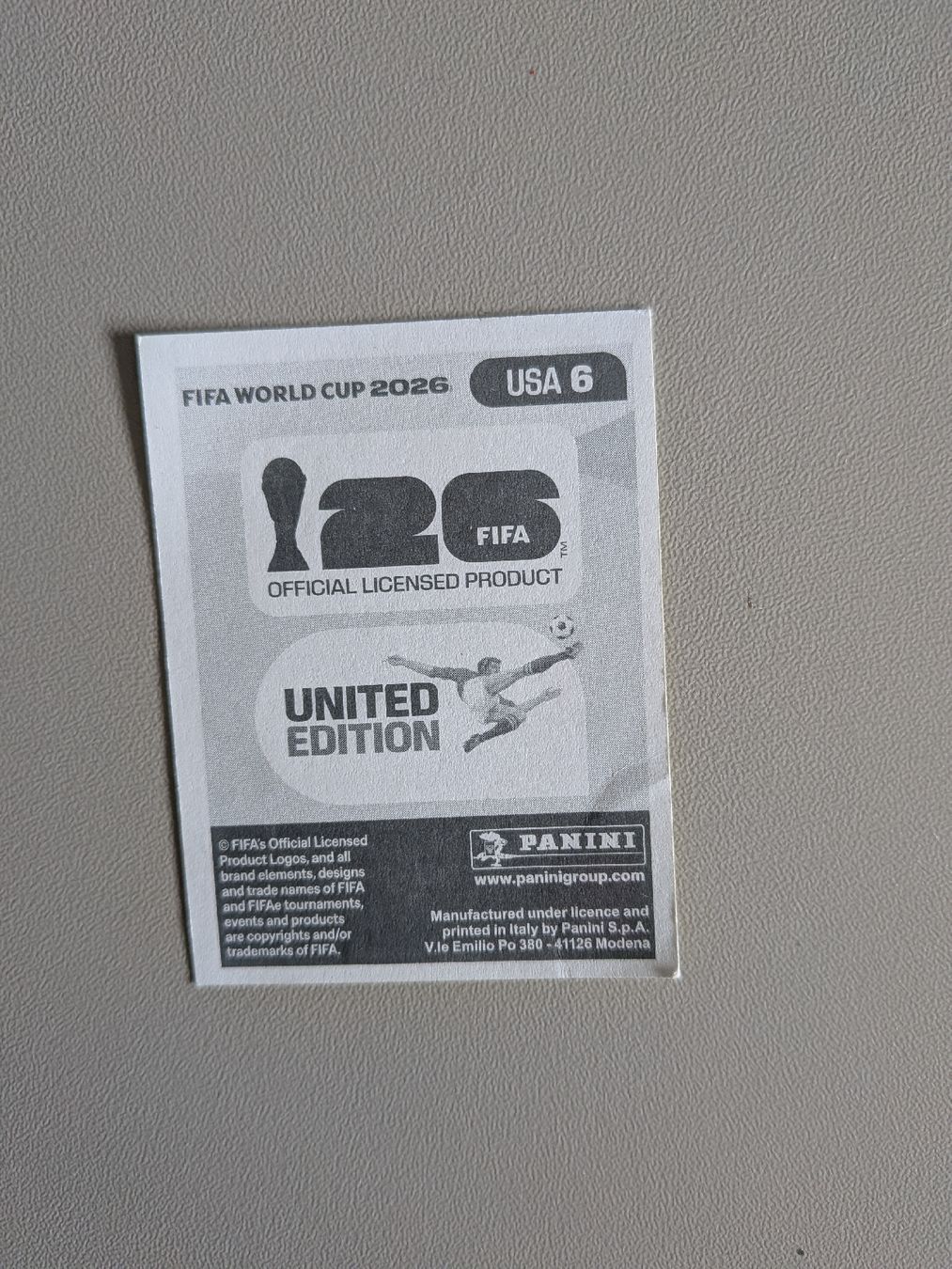 Panini Carte collezionabili: Panini Bild USA 6 – Usato da Eschenbach SG venduto da SanFranciscoCalifornia 1