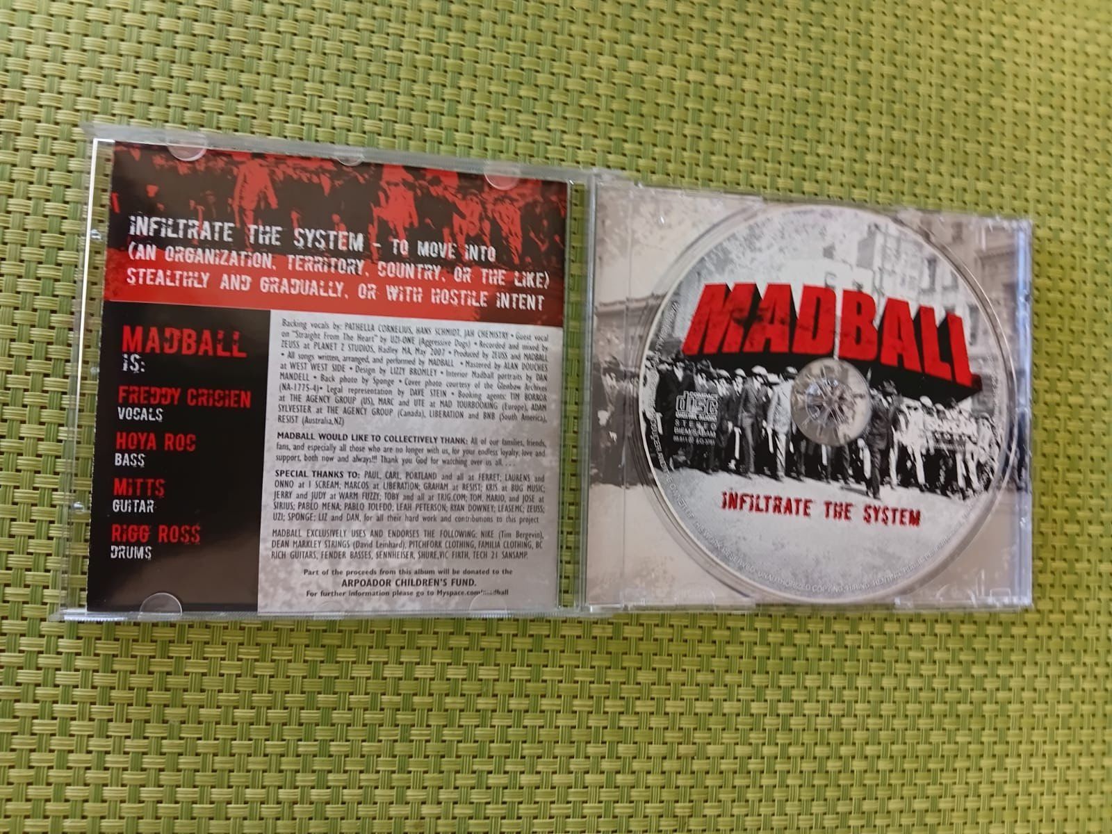 CDs: Madball - Infiltrate The System – Gebraucht aus Lenzburg von Sepulmander 1