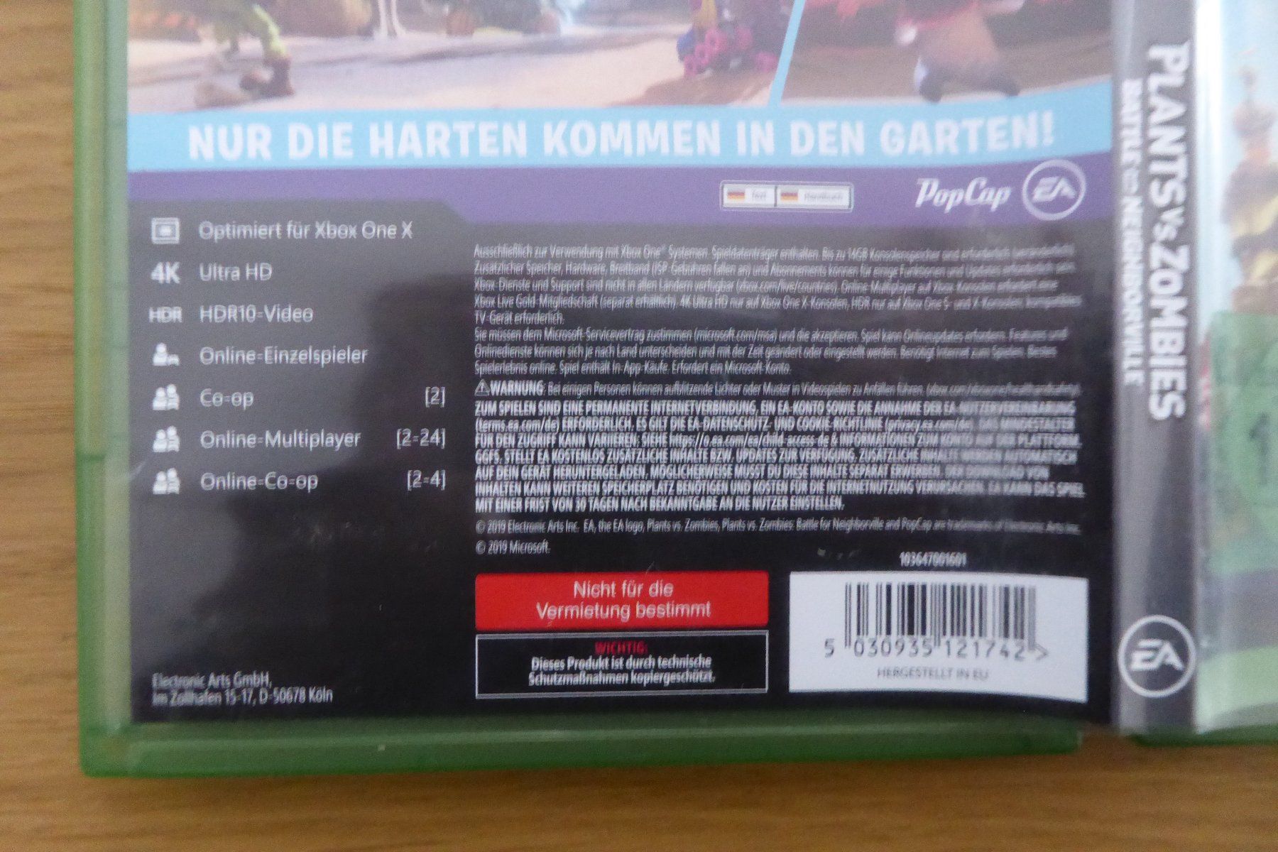 Giochi: XBOX one Plants vs Zombies – Usato da Allschwil venduto da Summelsarium 2