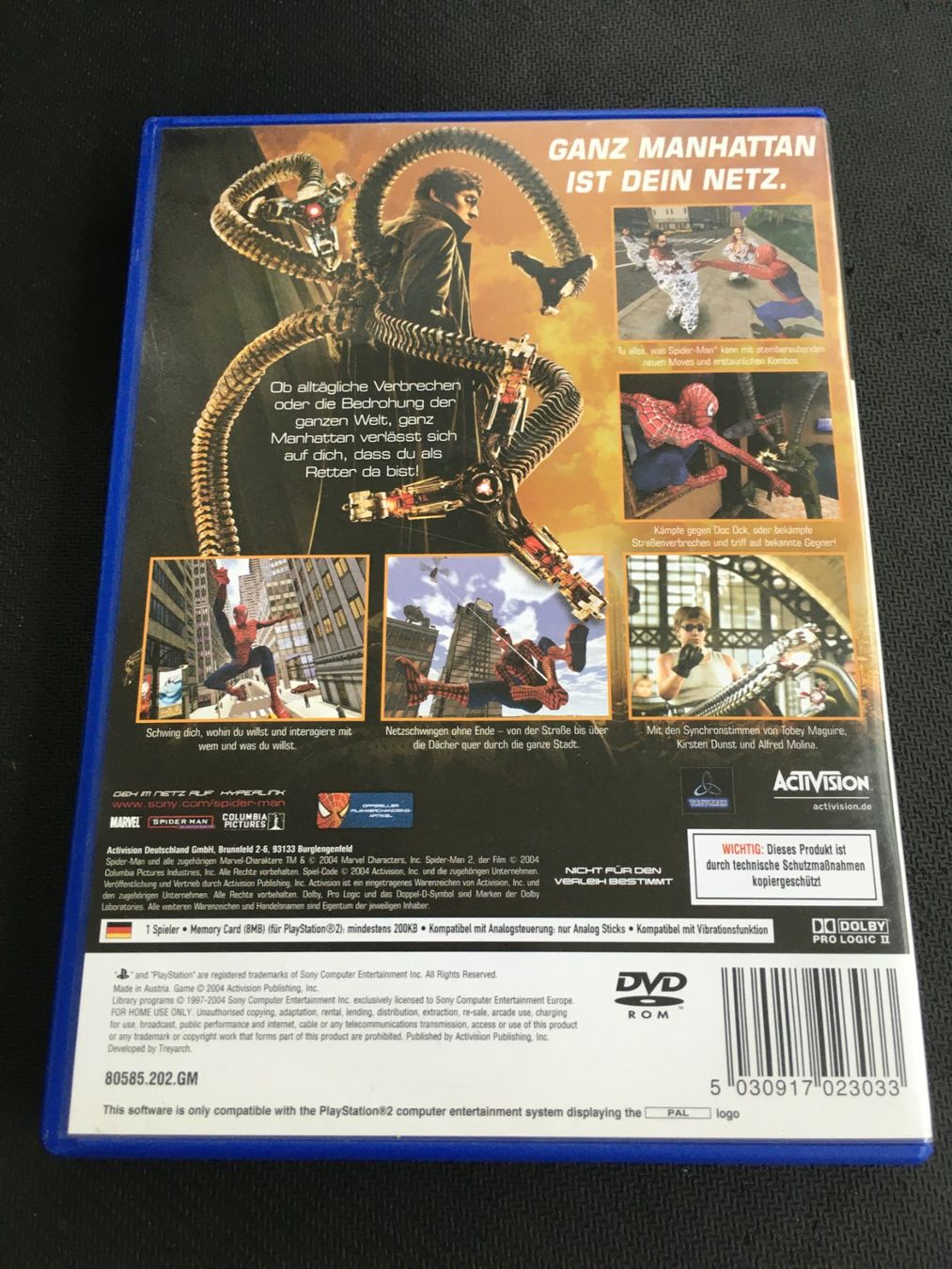 Sony Giochi: Spider-Man 2 - PS2 Playstation 2 – Usato da St.Gallen venduto da sjosjo 1