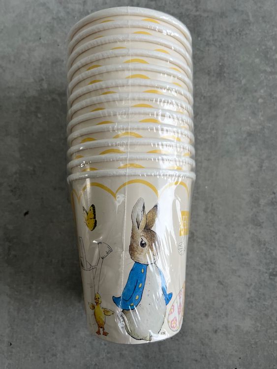 Spielum Party-Set Bausteine - 40 Teile Für 8 Kinder: Teller, Becher, Servietten, Strohhalme