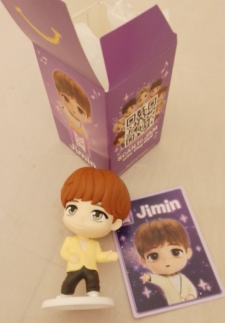 Mc Donald's Statuette: Mc Donalds Figur Tiny Tan Jimin NEU 2025 – Nuovo (secondo la descrizione) da Wohlen AG venduto da salamanderspielwaren 3