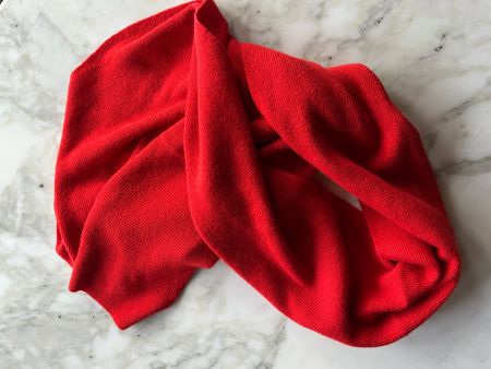 Schal, rot