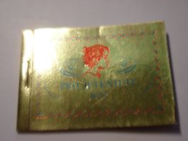 Markenbüchlein, Juventute-1957 *, nicht komplett