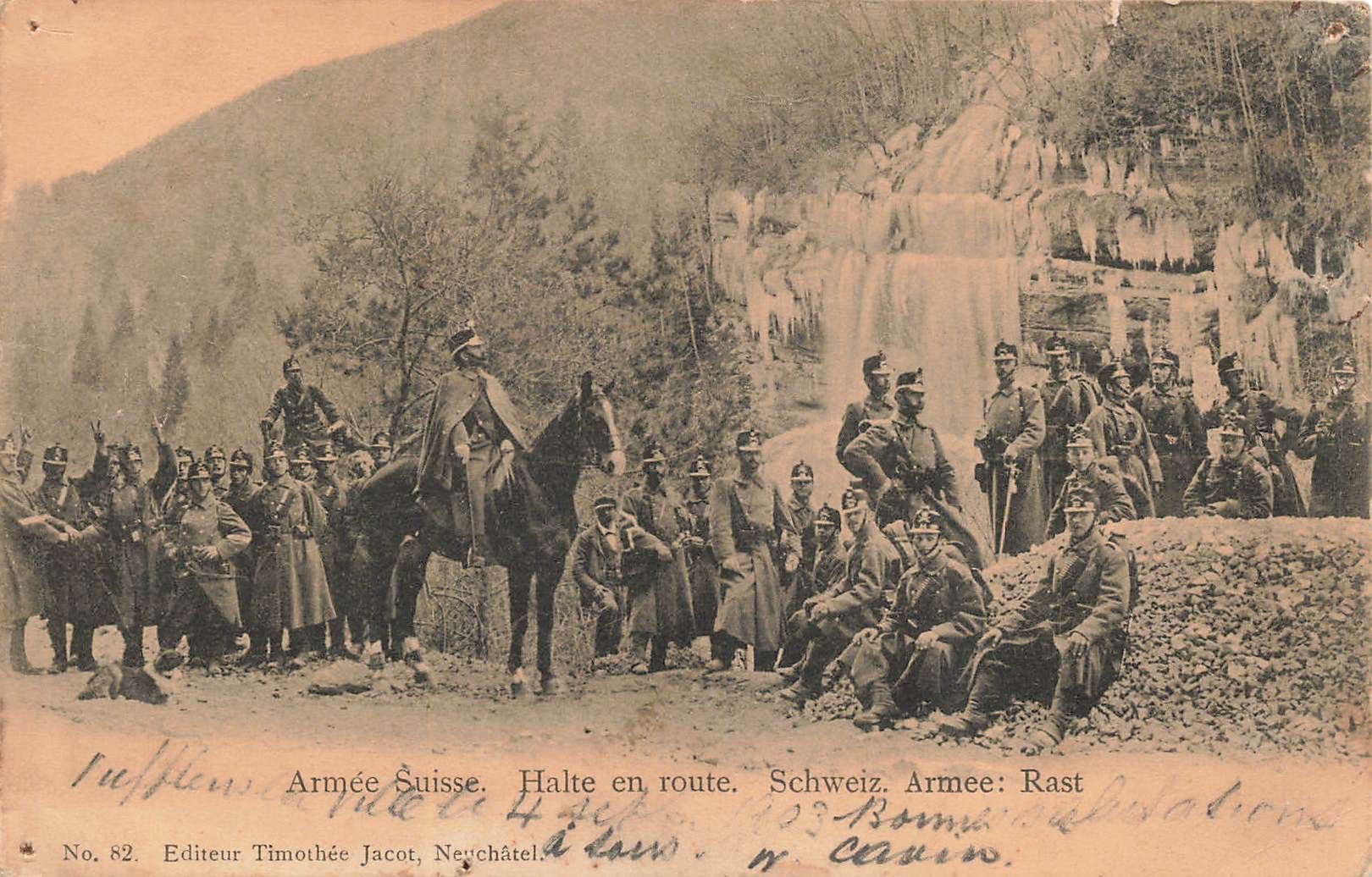 Cartoline postali: Militare Militär Militaire Feldpost – Usato da Biasca venduto da Blenio71
