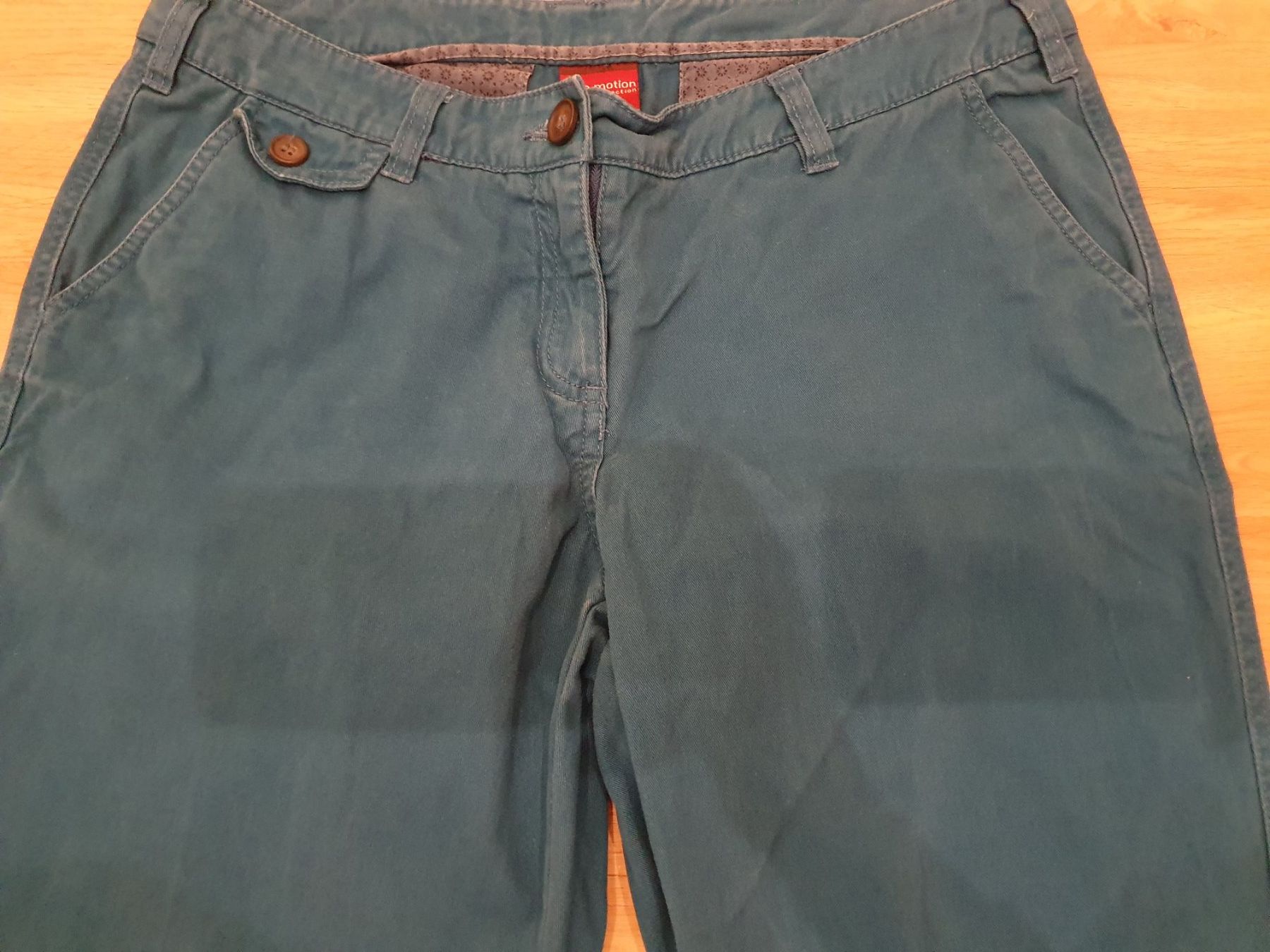 Pantaloni: Chino, Gr. 40 in türkis blau – Nuovo (secondo la descrizione) da Heinrichswil venduto da sabi2809 2