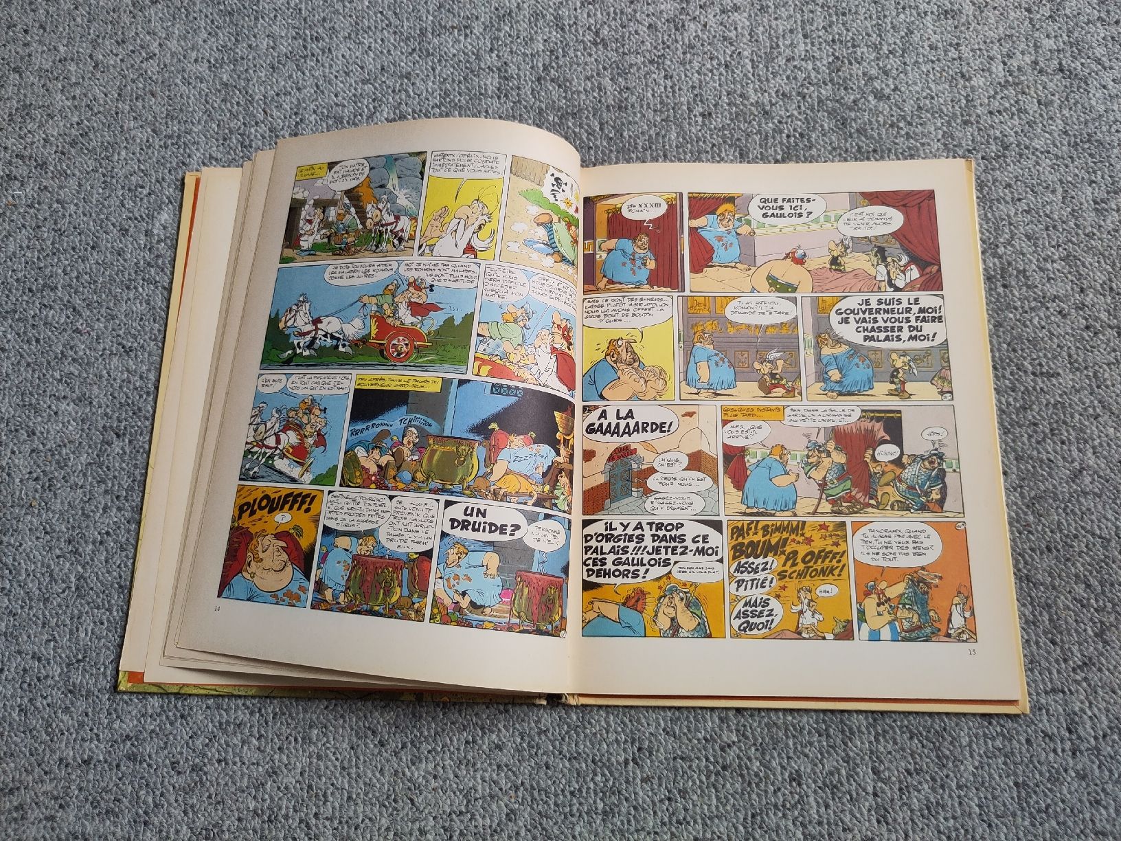 BD: Asterix chez les Helvètes, Dargaud 1970 – Défectueux à Uster par Gaston011 4
