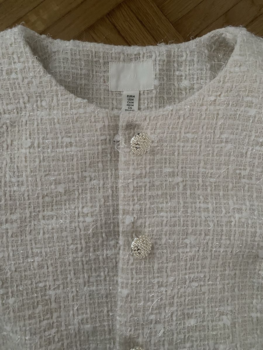H&M Giacche: H&M Bouclé-Jacke Gr. M  – Usato da Wetzikon ZH venduto da sunshine054 4