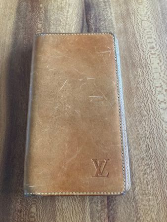 Louis Vuitton Agenda Leder braun