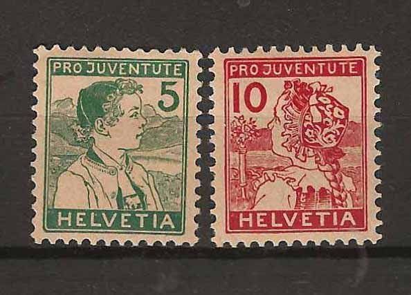 Tutti i francobolli: PJ115 - Pro Juventute 1915 ** – Usato da Trélex venduto da Phil_Albert