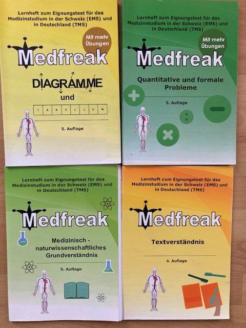 Libri: Medfreak - EMS - Numerus Clausus - 4 Bücher – Usato da Cham venduto da I7I7