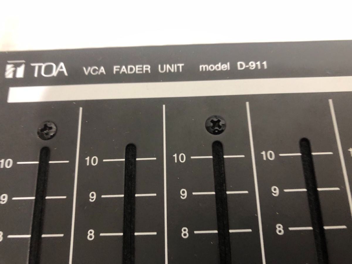 Strumenti musicali: Toa D-911  vca fader unit – Usato da Biel-Bienne venduto da alos07 1
