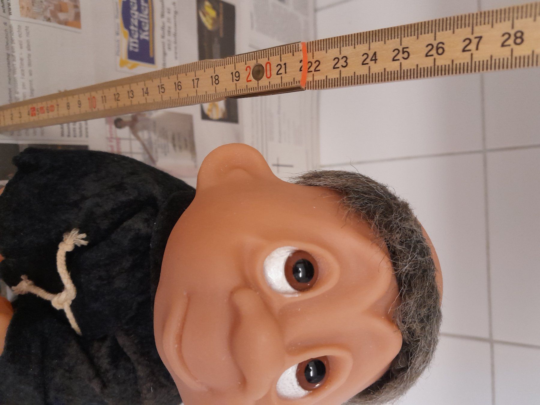 Statuette: Original Thomas Dam Troll Mönch ca. 23cm – Usato da Rüti ZH venduto da Alemanni 1